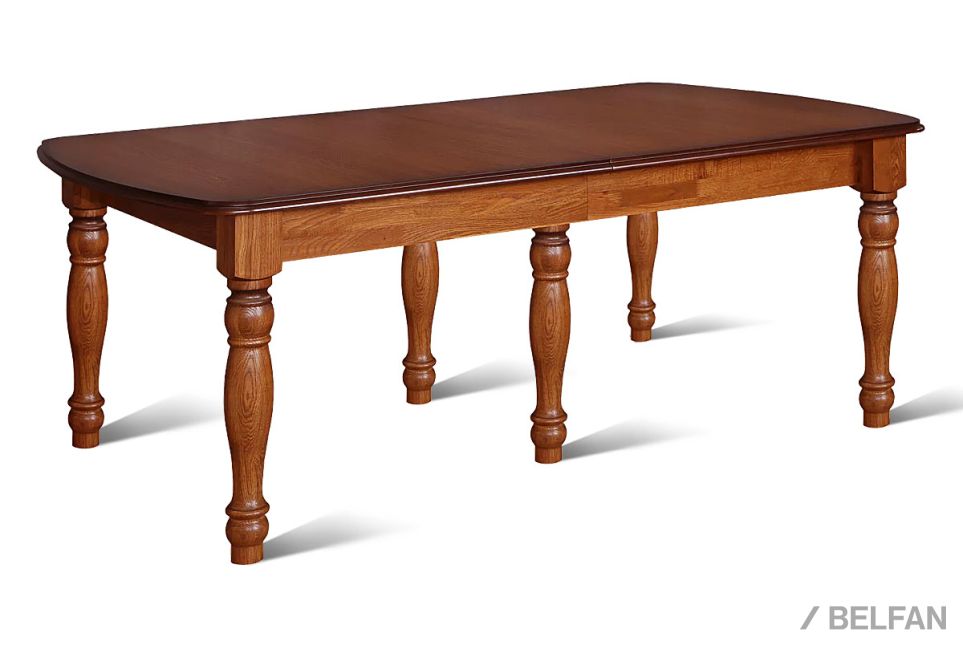 Стол обеденный "Верди Люкс 38" массив и шпон дуба 1