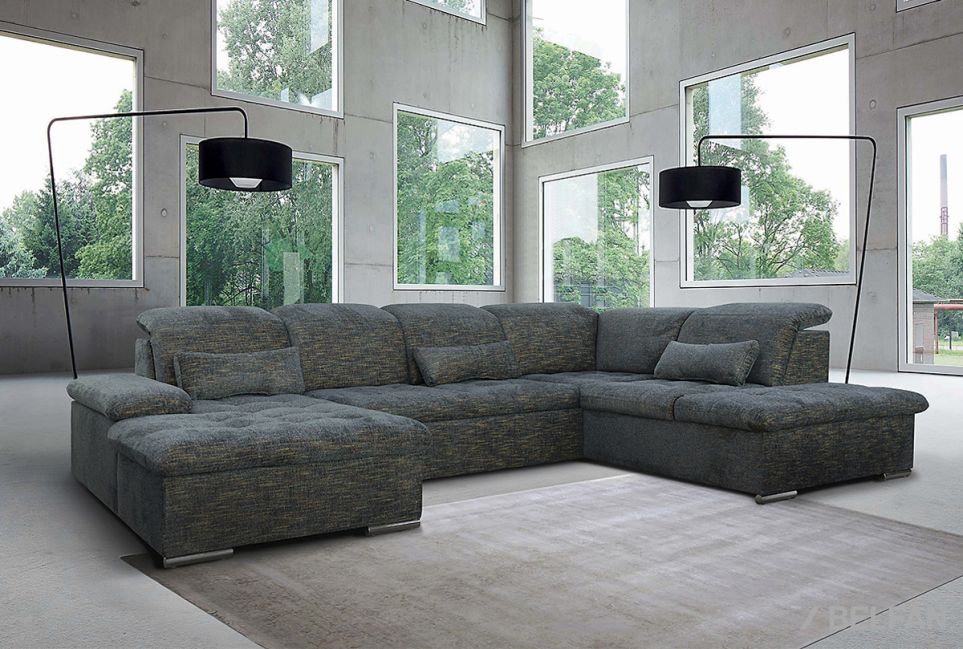 "Престон" диван П-образный 3