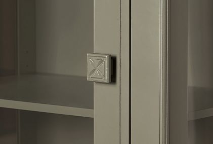 Шкаф с витриной 1-но дв. "Бриансон" (левый)