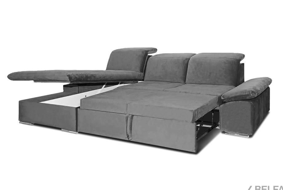 "Престон" диван с оттоманкой 3