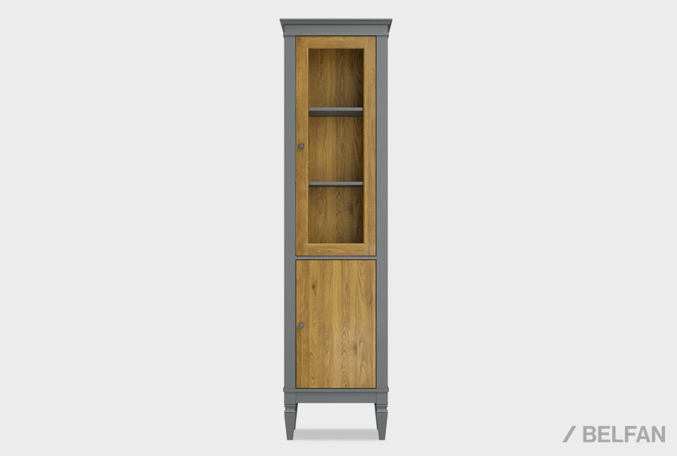 Витрина "Ольса-С" 110 массив сосны 2