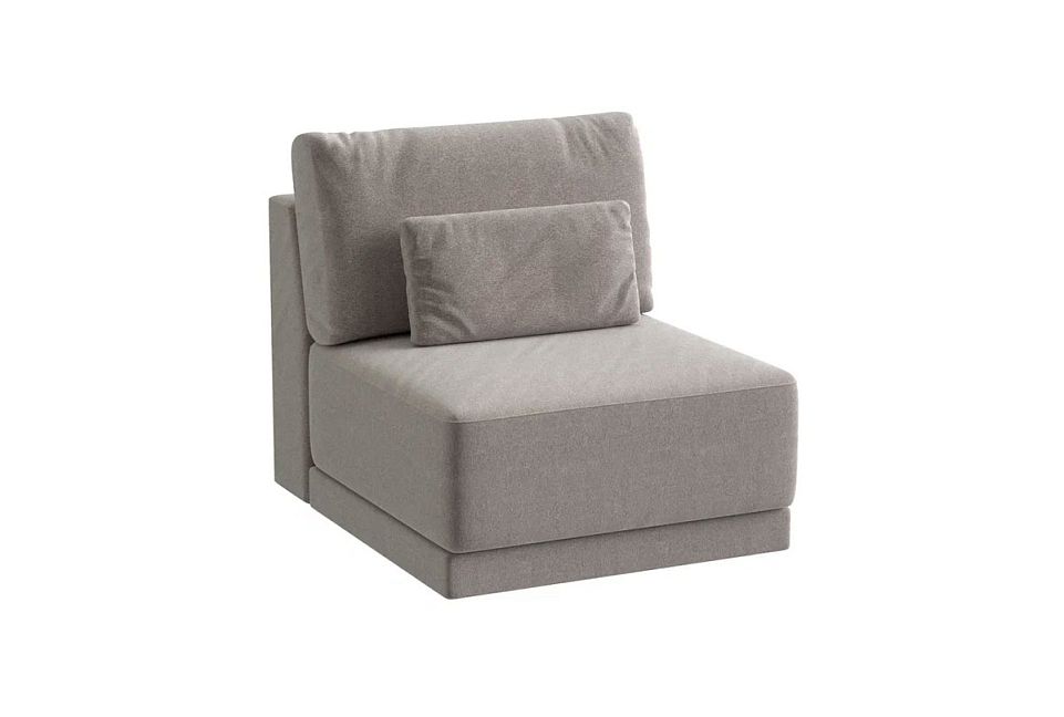 "Lucca" секция одноместная без подлокотников; 150; начальная группа ткани