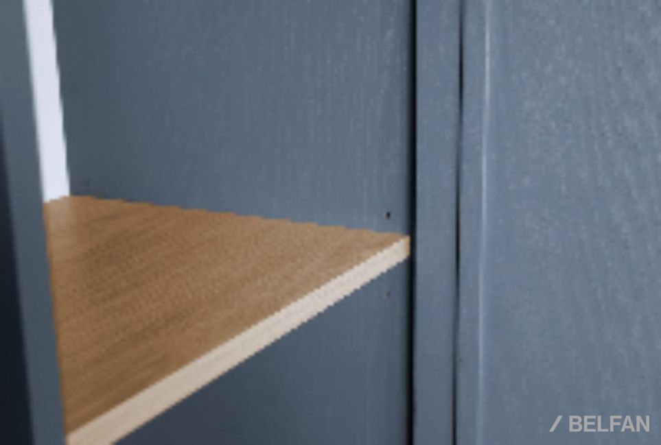 Шкаф настенный "Стюарт" (правый) массив и шпон дуба 5