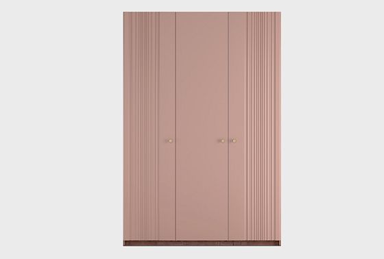 Шкаф для одежды 3-х дверный "Меридиан" (комбинированный) шпон дуба, МДФ 2