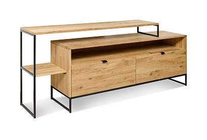 Приставка к тумбе под ТВ "Forest"; дуб натуральный