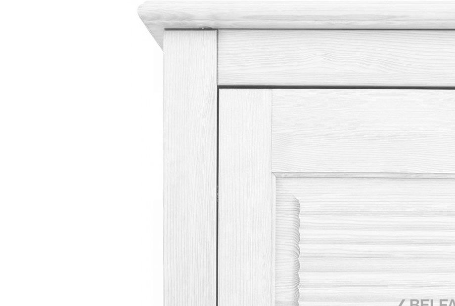 Шкаф для одежды 5-ти дв. "Рауна" 50 массив сосны 2