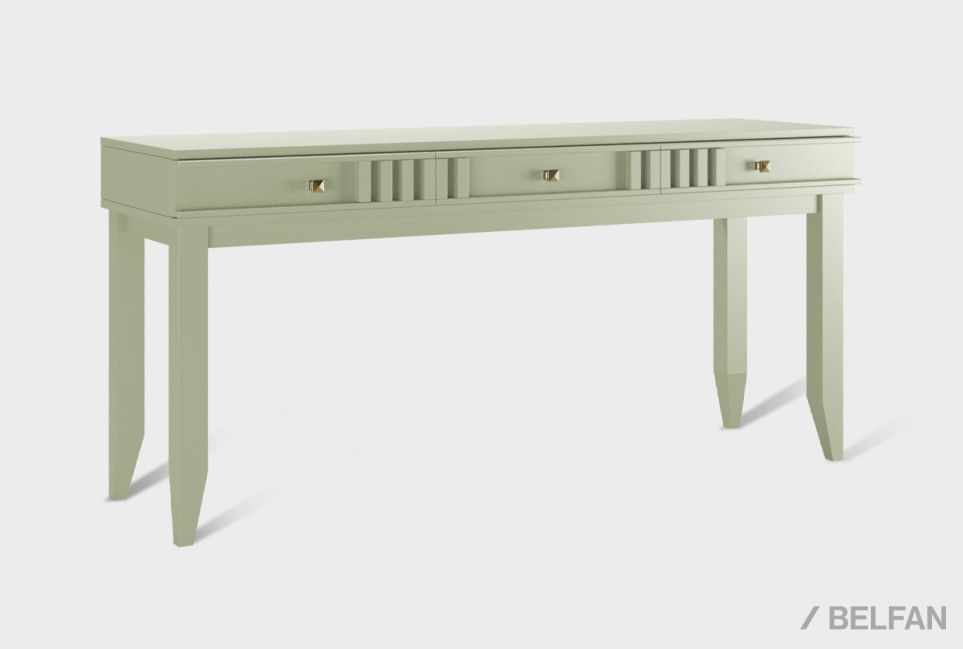 Стол туалетный "Chicago" (широкий) массив и шпон дуба 1