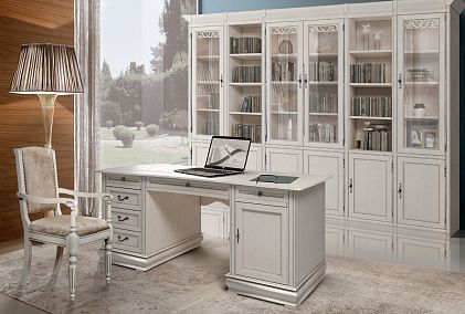 Шкаф 1-но дверный со стеклом "Тэфи" (правый)