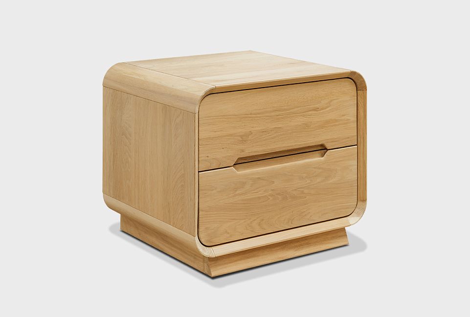 Тумба прикроватная "Монблан"; бейц-масло