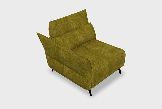 "Флойд"  секция одноместная с подлокотником  2