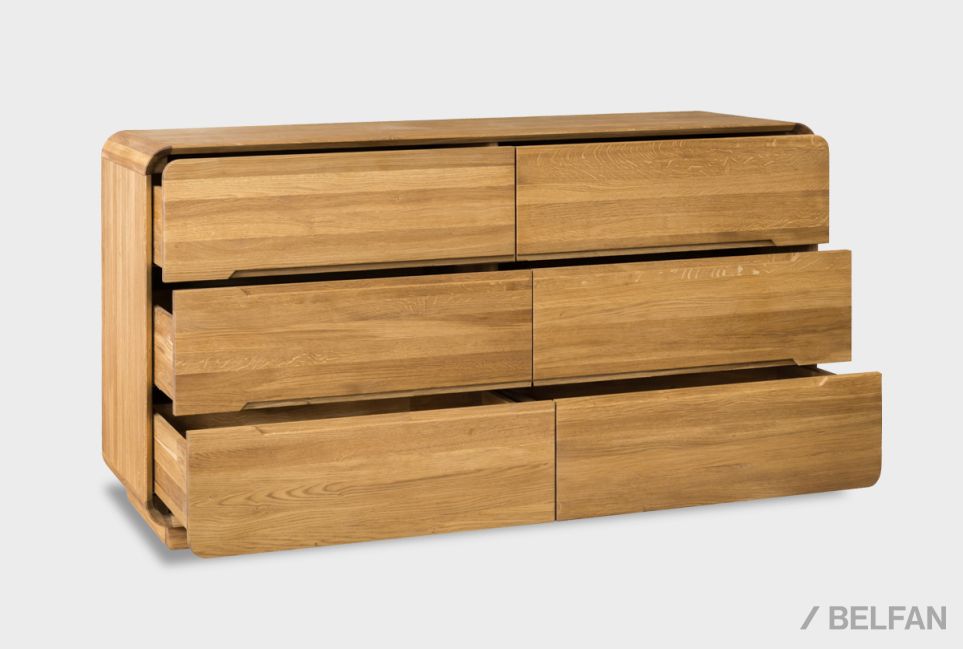 Комод "Монблан" 6 массив дуба 6