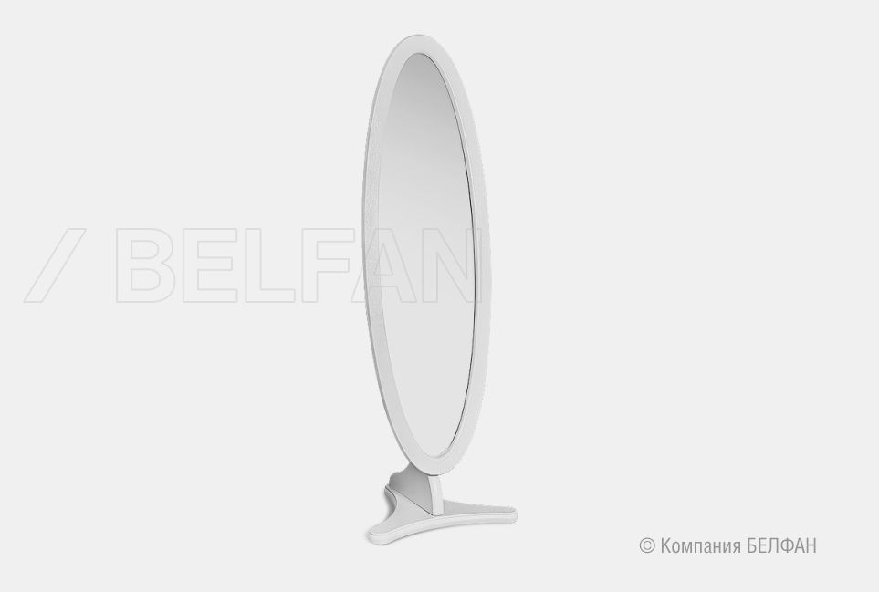 Зеркало напольное "Fleuron" массив и шпон дуба 1