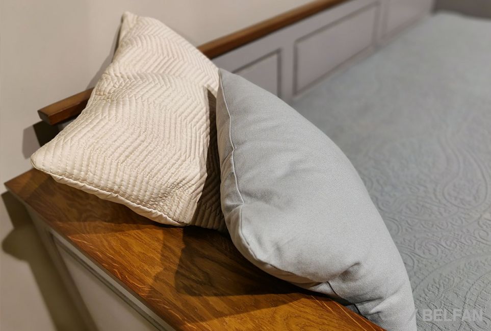 Кровать-диван под два матраса "Brianson" массив и шпон дуба, МДФ 5