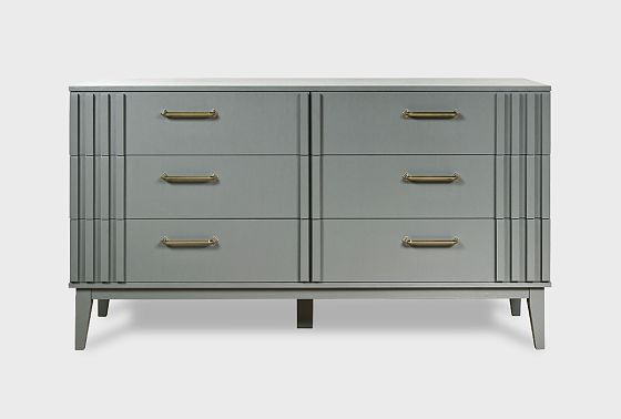 Комод "Чикаго" (6 ящиков) массив и шпон дуба 8