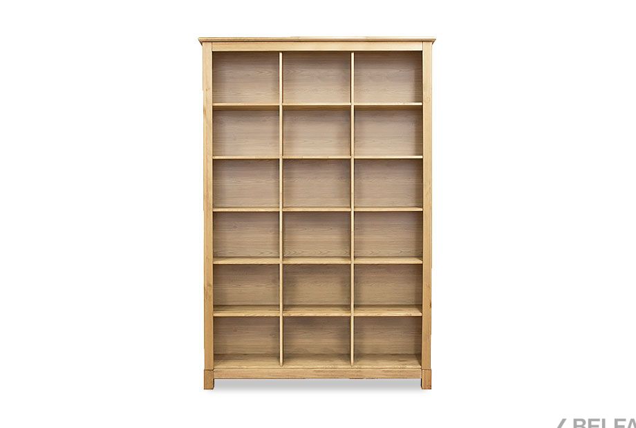 Стеллаж "Рауна" 30 (широкий) массив сосны 1