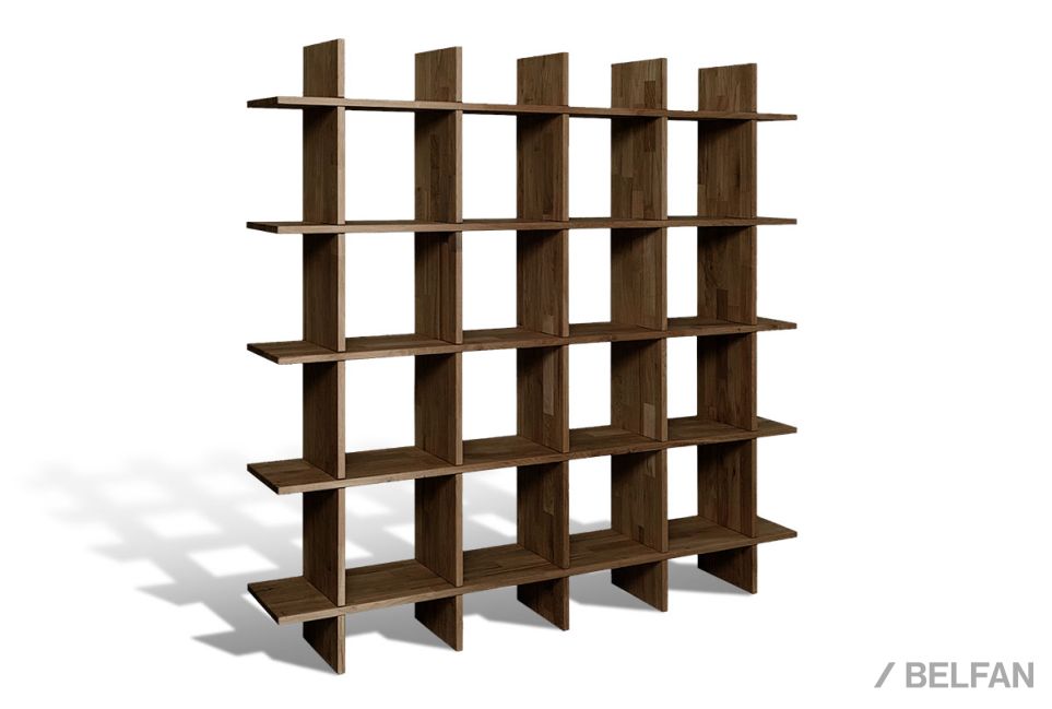Стеллаж "Art Collection" 4x4 массив дуба 1