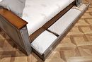 Кровать-диван под два матраса "Brianson"; с настилом, без матраса; *ИД 5332; (900х2000); муссон+дуб