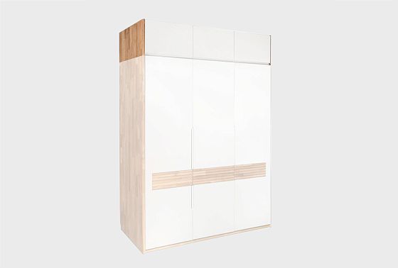 Дополнительная секция для шкафа 3-х дв. "Уоллстрит" массив дуба, МДФ 8