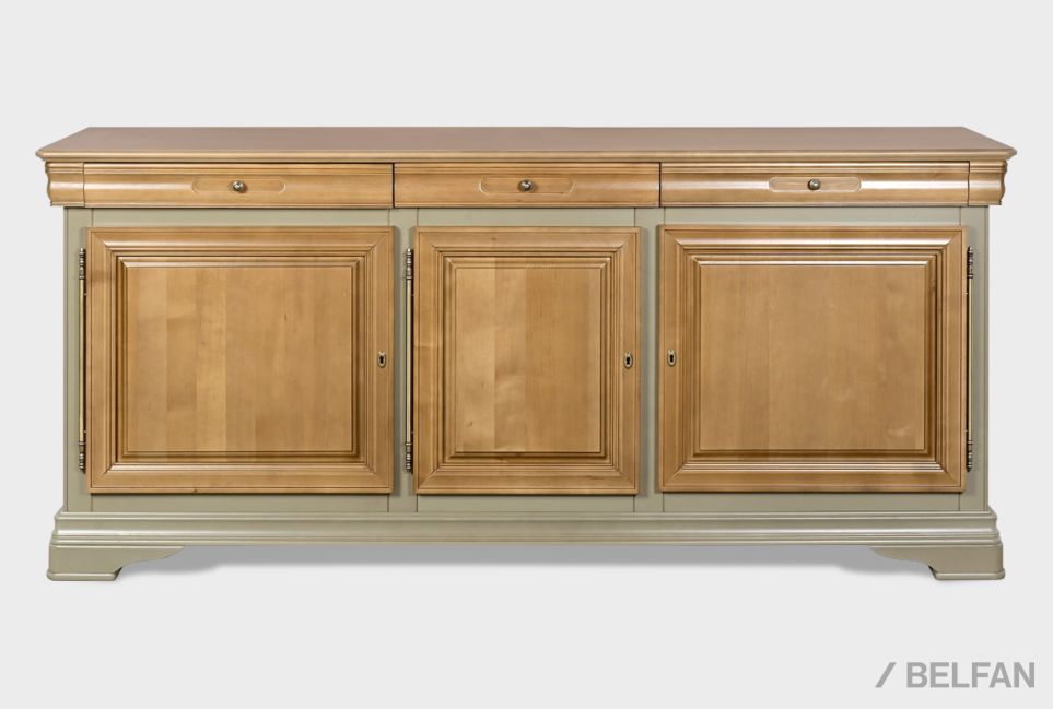 Тумба "Оливия" (широкая) массив и шпон ольхи 2