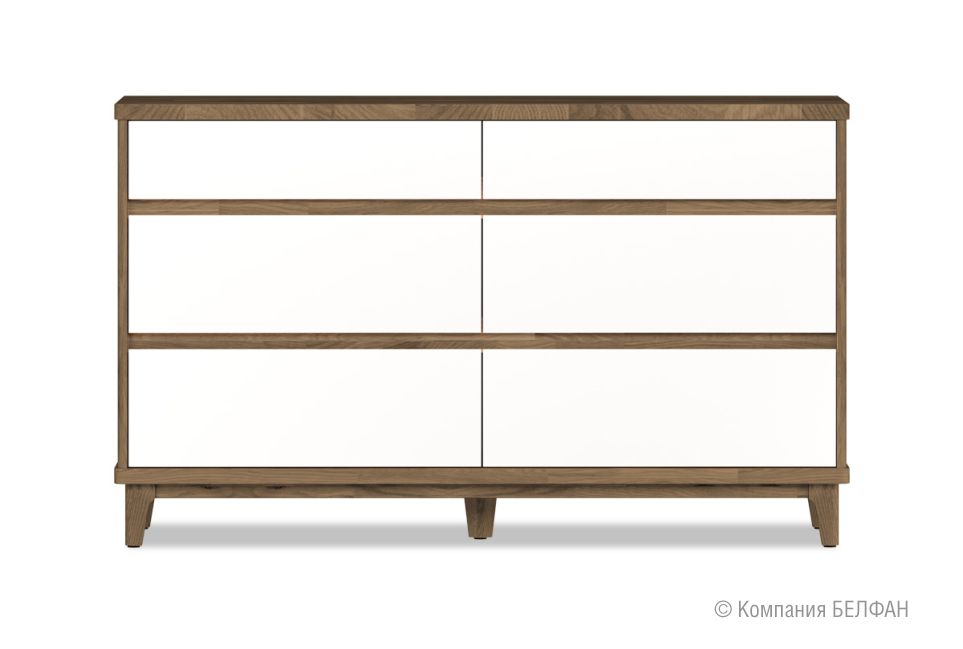 Комод "Wallstreet" 6 массив дуба, МДФ 1