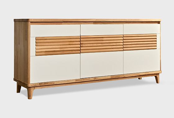 Тумба "Wallstreet" 3 массив дуба, МДФ 5