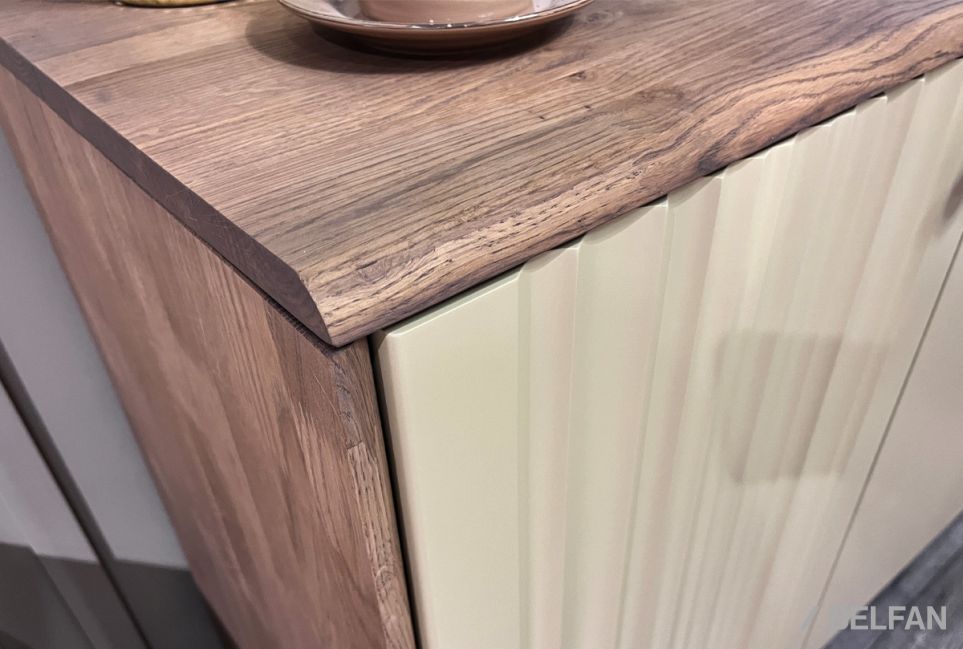 Тумба "Меридиан" 4 (комбинированная) массив дуба, МДФ 2