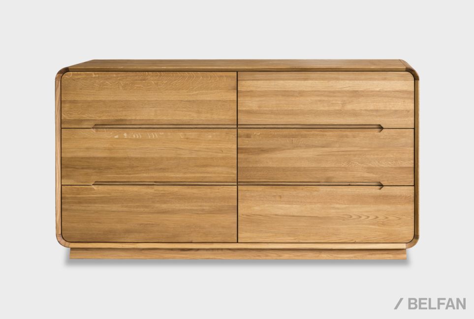 Комод "Монблан" 6 массив дуба 2