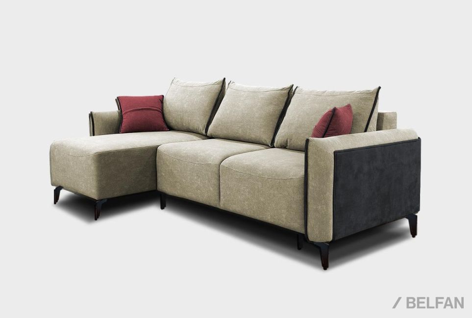 "Соренто" диван с оттоманкой 1