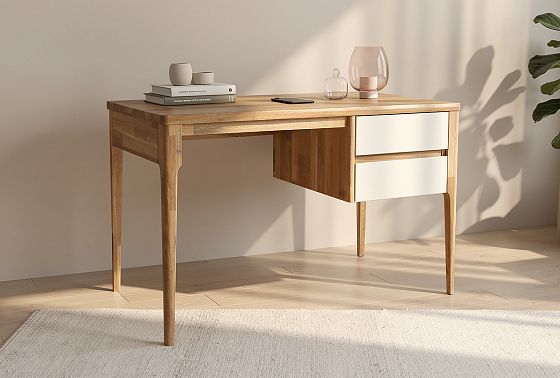 Стол письменный "Уоллстрит" массив дуба, МДФ 9