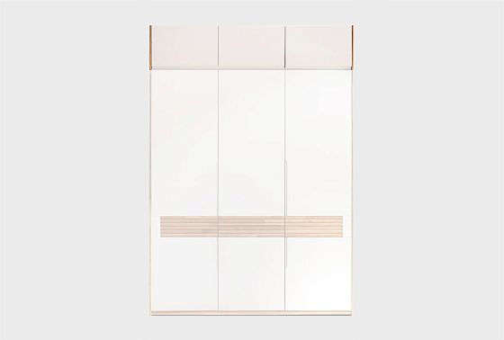 Дополнительная секция для шкафа 3-х дв. "Уоллстрит" массив дуба, МДФ 8