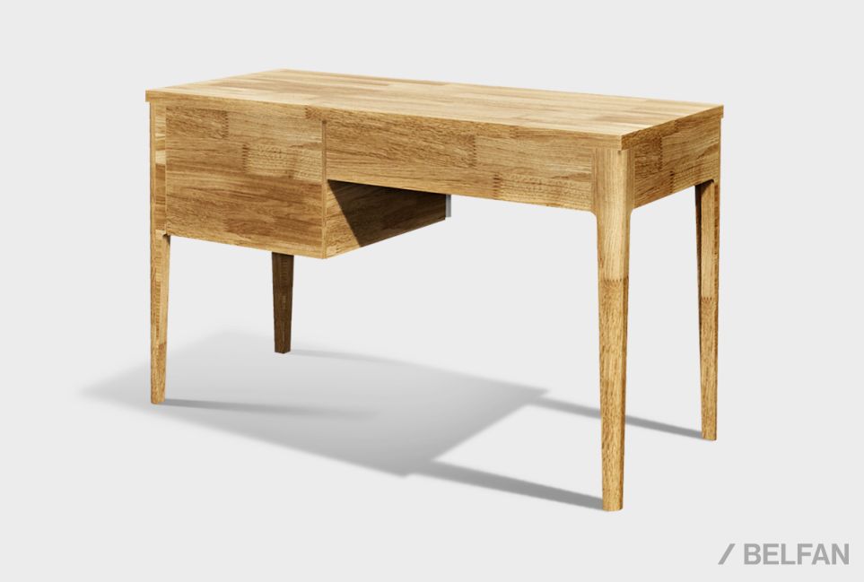 Стол письменный "Wallstreet" массив дуба, МДФ 3