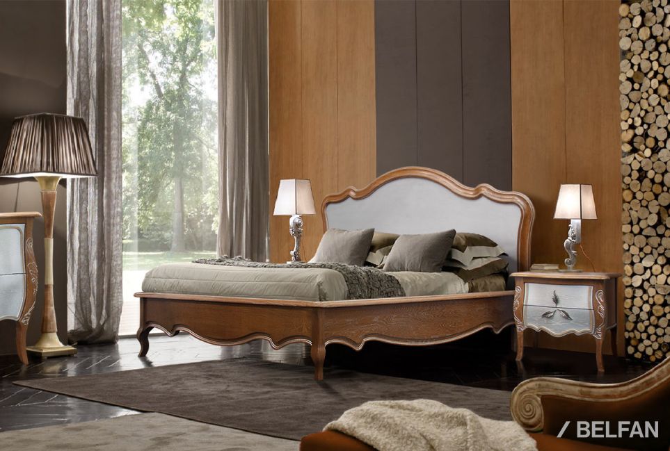 Тумба прикроватная "Трио" массив и шпон дуба 9