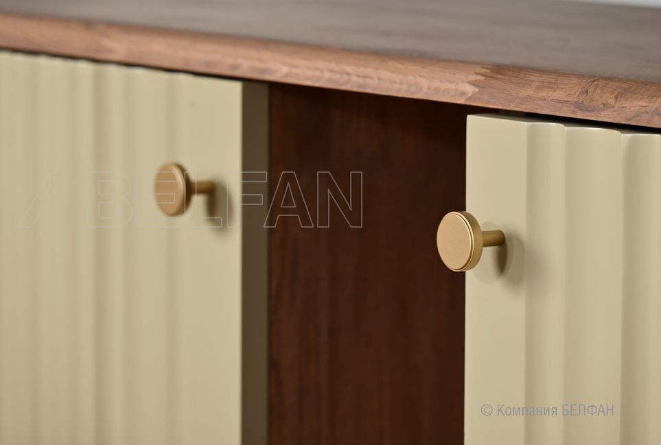 Тумба высокая "Меридиан" массив дуба, МДФ 2