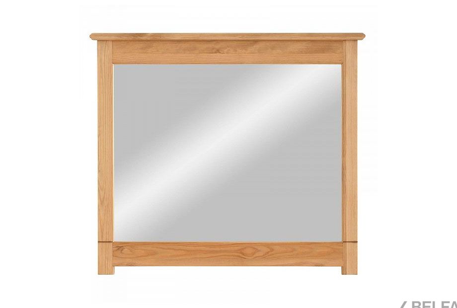 Зеркало навесное "Рауна" массив сосны 2