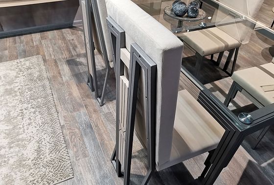 Стул "Black" шпон ореха, металл 4