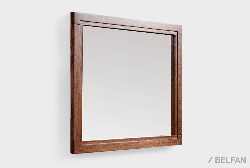 Зеркало настенное "Dakota" массив дуба 1