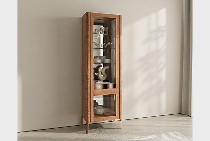 Витрина 1-но дверная "Бергамо" (левая)