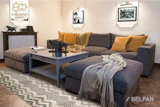 LOFFT диван 3-х модульный #1