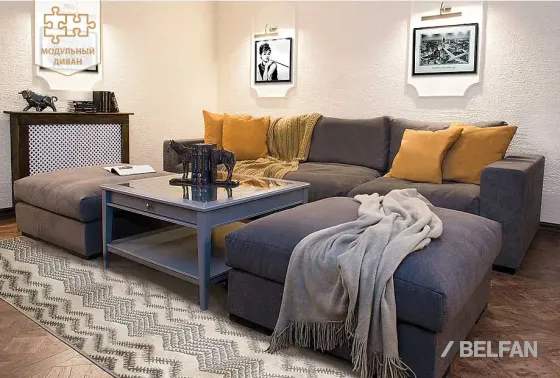 «ЛОФТ» диван трёхмодульный #1