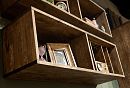 Полка настенная "Cube Design" 2; *КМ-009.02; серый дуб