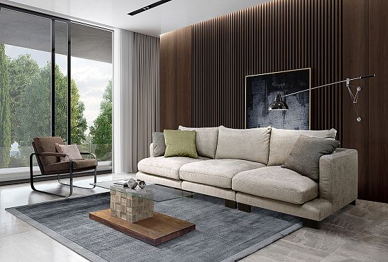 "Леформ" диван 3-х модульный  4