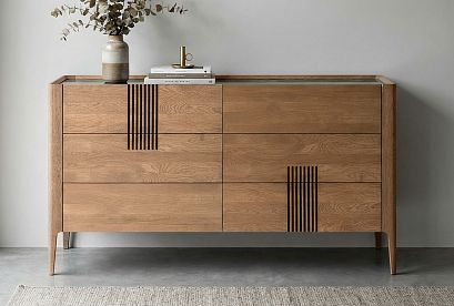 Комод "Бергамо" 6; американский орех