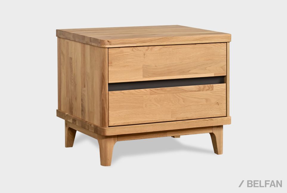 Тумба прикроватная "Wallstreet" массив дуба, МДФ 1