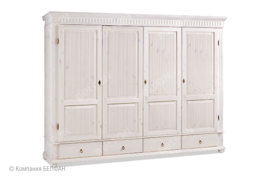 Шкаф "Хельсинки-4-GT-М" массив сосны 1
