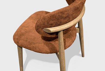 Стул "Джой"; дуб натуральный; Mirax 06