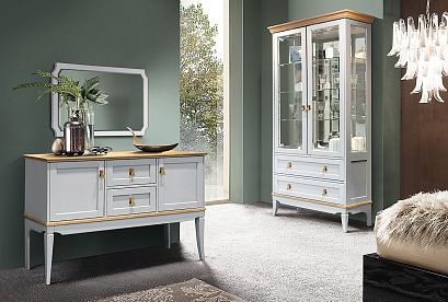 Зеркало "Стюарт"; *ГМ 6592; дуб белый