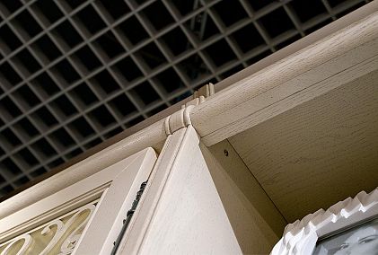 Шкаф 1-но дверный со стеклом "Тэфи" (правый)