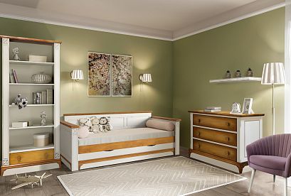 Комод "Brianson"; *А-020.5314; жемчуг+дуб