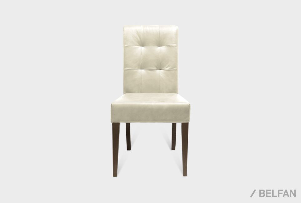 Стул "Берген" (кожа) массив дуба 1