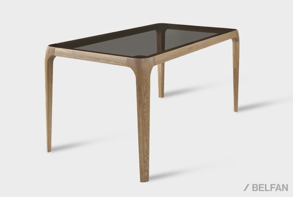 Стол обеденный "Bergamo" массив дуба 1